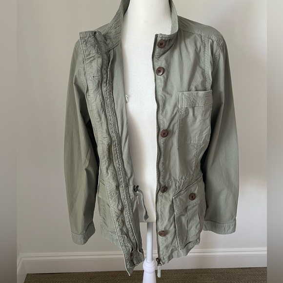 LL Bean Women’s Utility Jacket - Olive - Size M - Picture 3 of 14